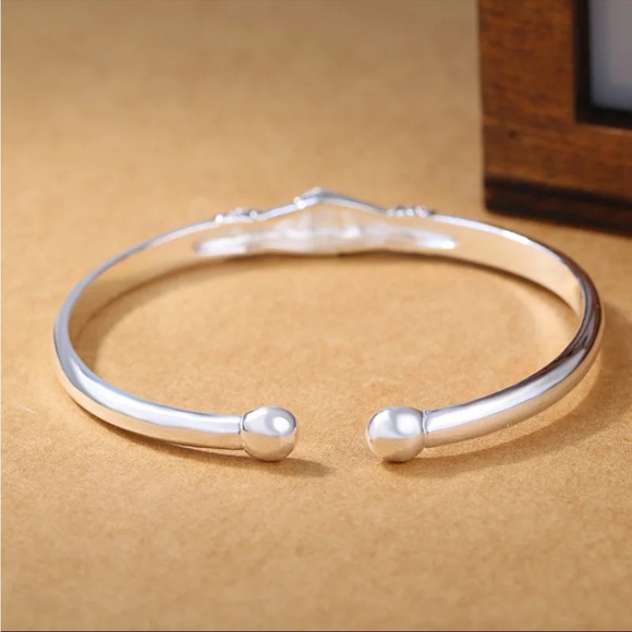 Together Sterling Silver Hand Bracelet - Picture 3 of 3
